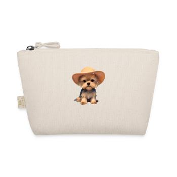 Dog Owner Yorkshire Terrier Puppy Dog - Organic Pouch - nature - Front