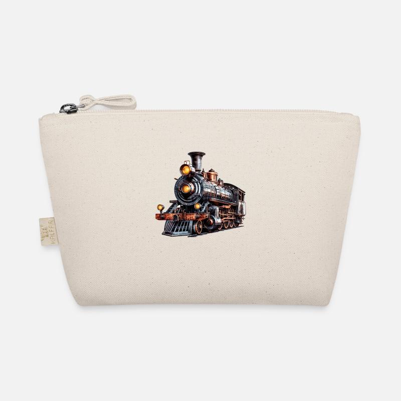 Die Dampflock, ein historisches Relikt Bio-Täschchen