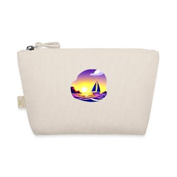 Sailing Sailor Sailing Ship Sailing Sailboat - Organic Pouch - nature - Front