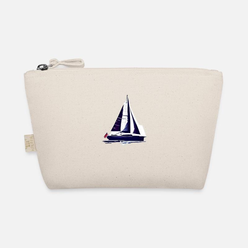 Sailing, Sailing Ship, Sailing, Sailor Sailboat Organic Pouch