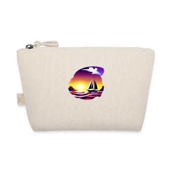 Sailing Ship Sailing Sailboat Sailing Sailing Sailor - Organic Pouch - nature - Front