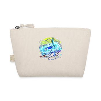 80s retro vintage funny 70s nostalgia music love - Organic Pouch - nature - Front