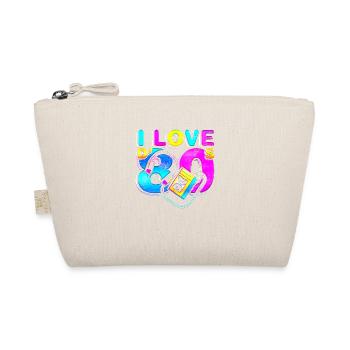 80s retro vintage funny 70s nostalgia music love - Organic Pouch - nature - Front