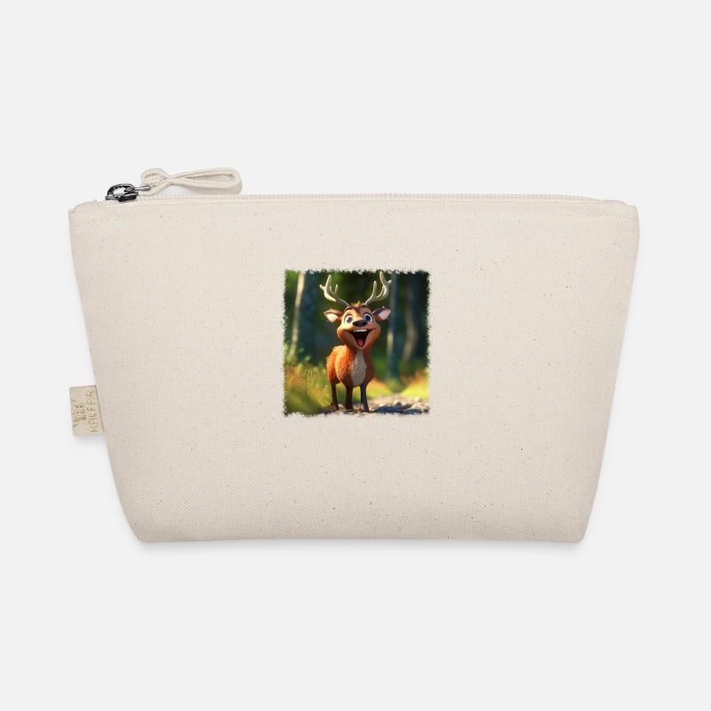 süßer Hirsch Bio-Täschchen