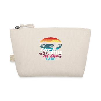 Life is better at the Lake - Organic Pouch - nature - Front
