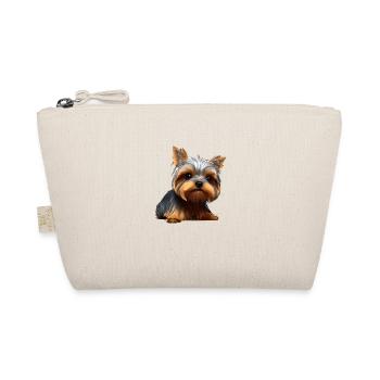Dog Owner Yorkshire Terrier Puppy Dog - Organic Pouch - nature - Front