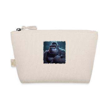 Cool Gorilla - Organic Pouch - nature - Front