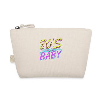 80s retro vintage funny 70s nostalgia music love - Organic Pouch - nature - Front