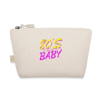 80s retro vintage funny 70s nostalgia music love - Organic Pouch - nature - Front