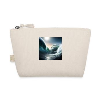 Surfing tubewave - Bio-Täschchen - Natur - Vorne