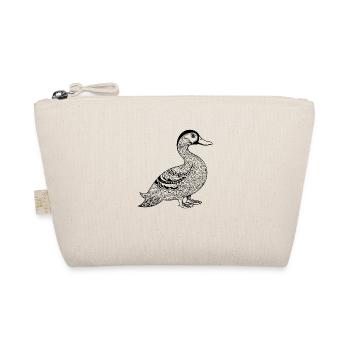 Duck Birds Ducks - Organic Pouch - nature - Front