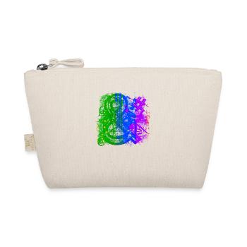 Graffiti style Splash hip hop colors painter color - Organic Pouch - nature - Front