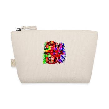 Graffiti style Splash hip hop colors painter color - Organic Pouch - nature - Front