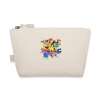 Graffiti style Splash hip hop colors painter color - Organic Pouch - nature - Front