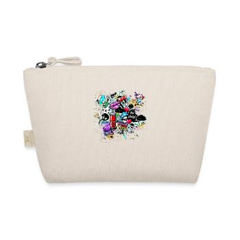 Graffiti style Splash hip hop colors painter color - Organic Pouch - nature - Front