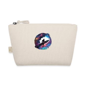 surfer on the galaxy - Organic Pouch - nature - Front