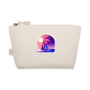 Sailing Sailboat Sailing Ship Sailing Sailing Sailor - Organic Pouch - nature - Front