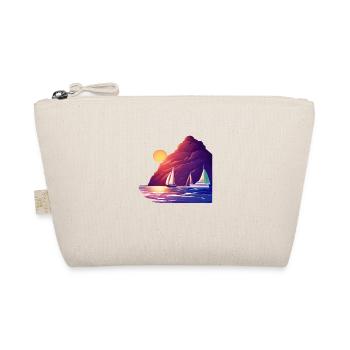 Sailing Sailboat Sailing Sailing Sailing Ship - Organic Pouch - nature - Front