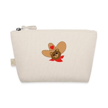 Western bear - Organic Pouch - nature - Front