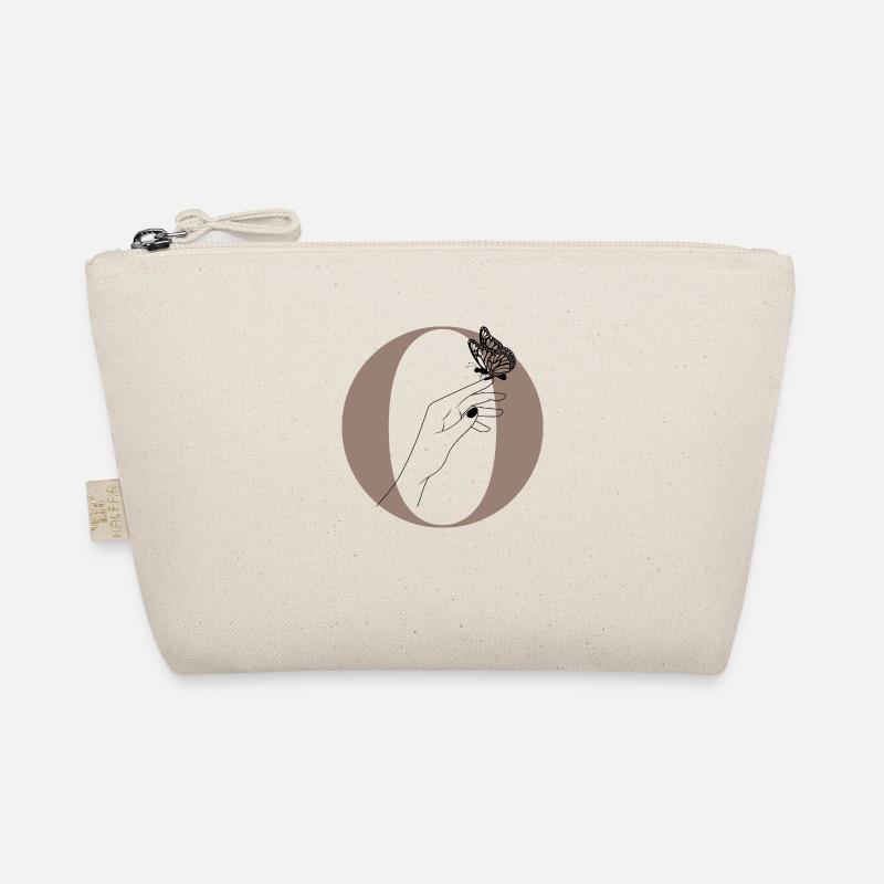 letter o magic butterfly Organic Pouch