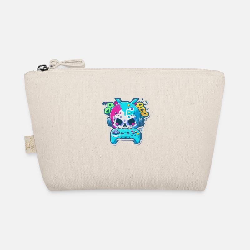 Skullhead Controller - Bio-Täschchen - Natur
