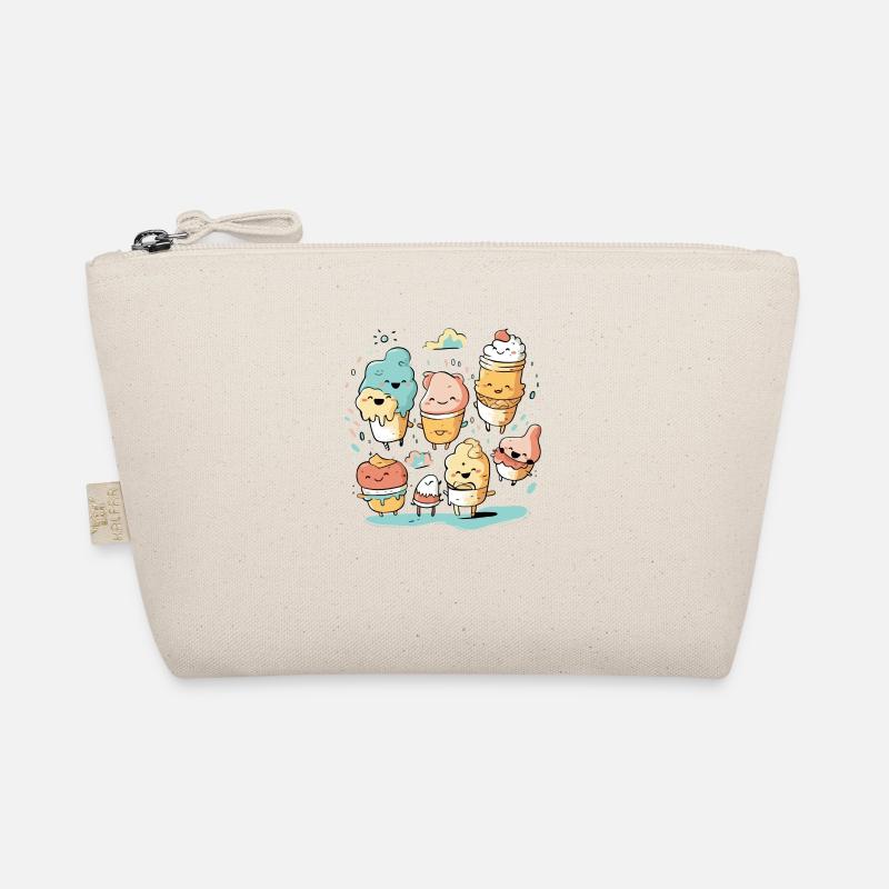 Kawaii-Eis - Bio-Täschchen - Natur