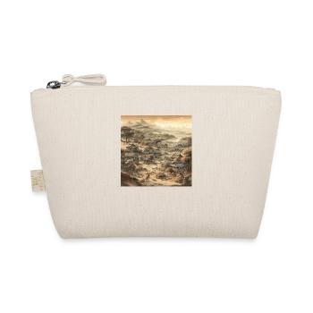 Japanese landscape in vintage style - Organic Pouch - nature - Front