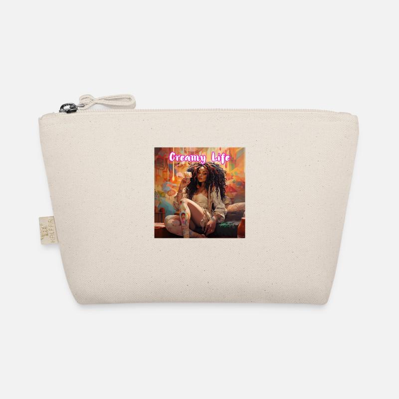 Cremet liv Små øko-stofpunge