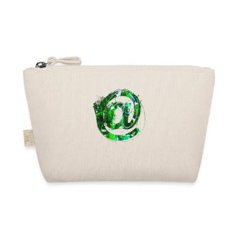 internet email www funny meme grunge tech leters - Organic Pouch - nature - Front