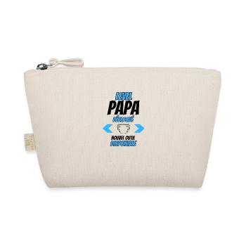 Level Papa Couche - Une couche de confort ! - Trousse biologique - nature - Devant
