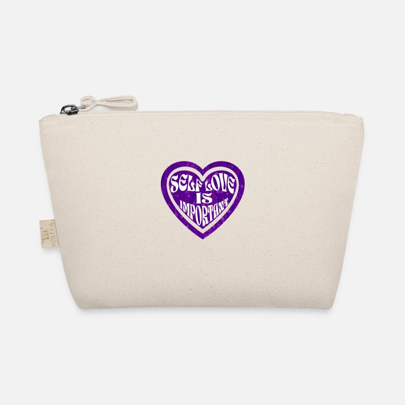 Self-love Heart Organic Pouch