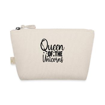 Queen of the Unicorns - Organic Pouch - nature - Front