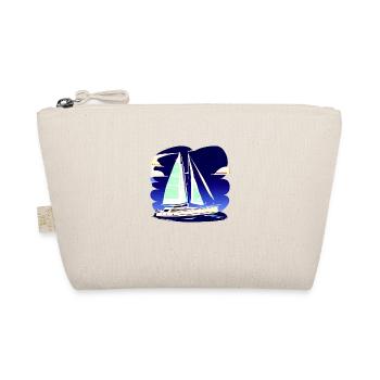 Segelschiff Segeln Segelboot Segler Segelsport - Bio-Täschchen - Natur - Vorne