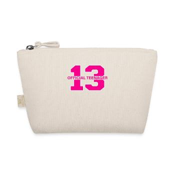 Official Teenager 13 - Bio-Täschchen - Natur - Vorne