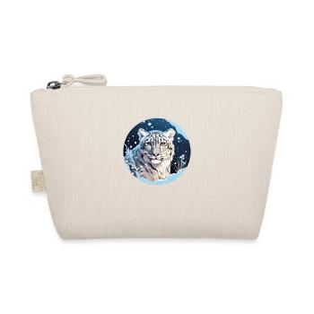 Snowy Leopard - Organic Pouch - nature - Front