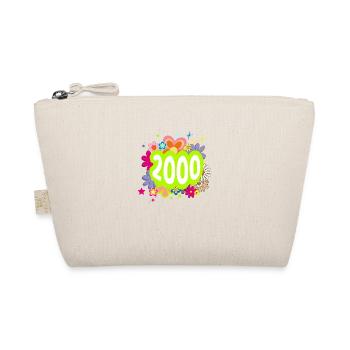 Année 2000 anniversaire Groovy floral - Trousse biologique - nature - Devant