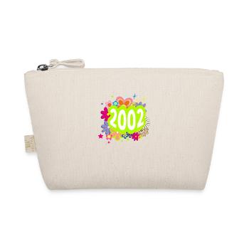 Année 2002 anniversaire Groovy floral - Trousse biologique - nature - Devant