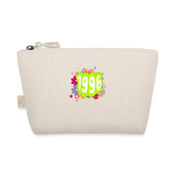 Année 1996 anniversaire Groovy floral - Trousse biologique - nature - Devant