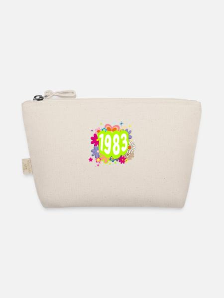 Année 1983 anniversaire Groovy floral - Trousse biologique - nature