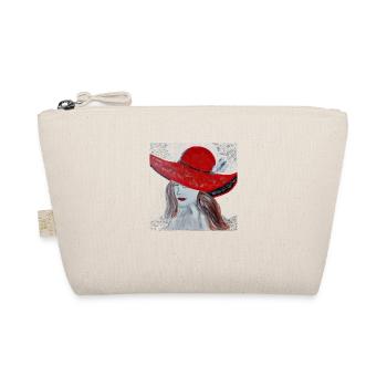 "Glamorous" Acrylic Paint by Melanie Eckenbrecht - Organic Pouch - nature - Front