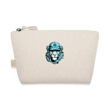 Boudi the blue lion - Organic Pouch - nature - Front