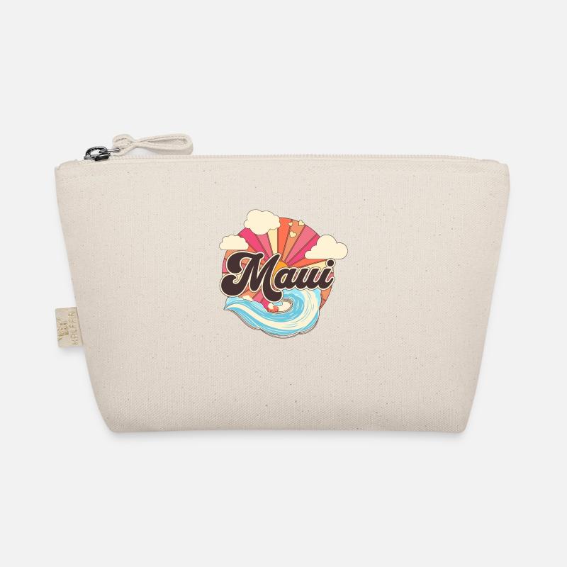 Maui Hawaii Rétro Plage des années 70 Trousse biologique
