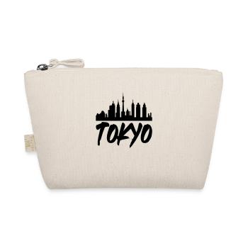 Tokyo Skyline - Organic Pouch - nature - Front