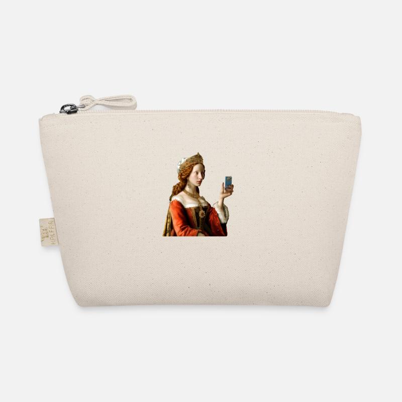 The Queen's selfie Organic Pouch
