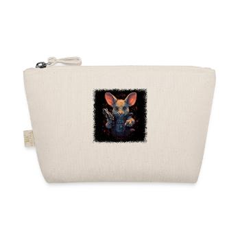 animal lovers pork happy bday cool piglets grunter - Bio-Täschchen - Natur - Vorne