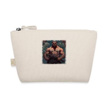 Grumbler Idée cadeau Anniversaire Ours Polaire Bday - Trousse biologique - nature - Devant