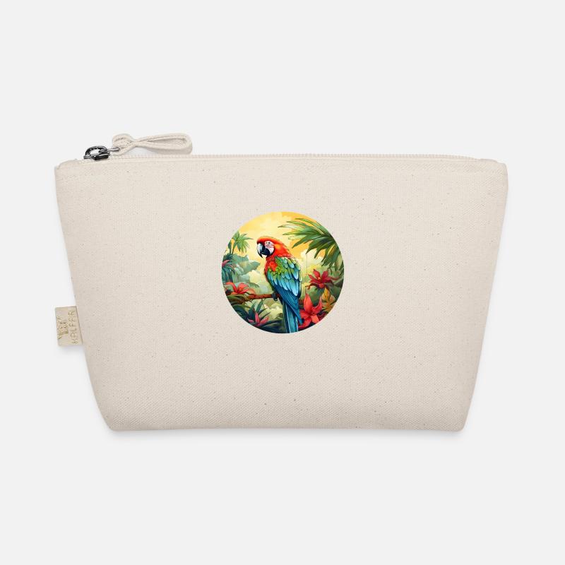 Cuban Red Macaw Organic Pouch