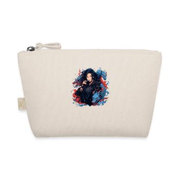 Dragon Girl Yuna - Organic Pouch - nature - Front