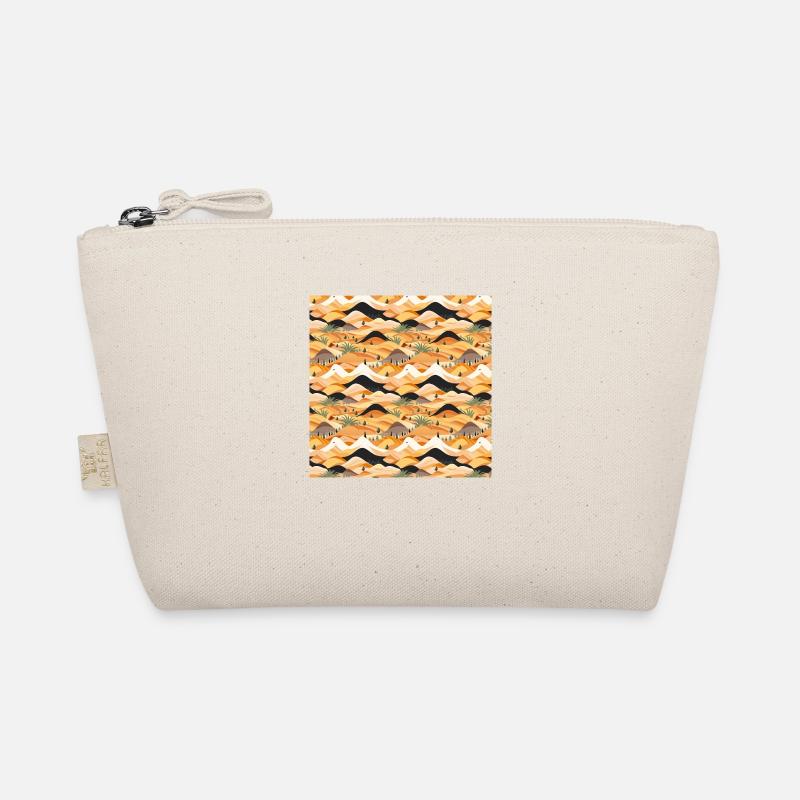 Desert Seamless Pattern Sand Sahara Dunes Arabic Organic Pouch