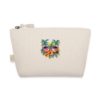 Sunglasse Triopical Summer Sun Beach South Seas - Organic Pouch - nature - Front